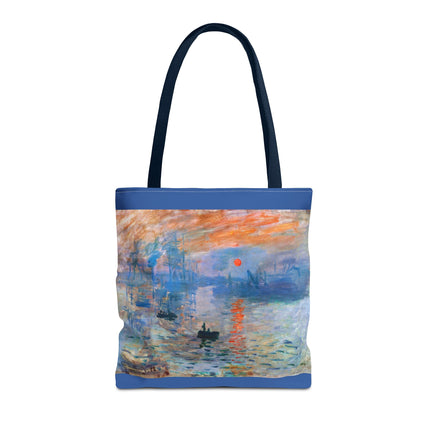 Sunrise by Claude Monet Tote Bag (AOP)