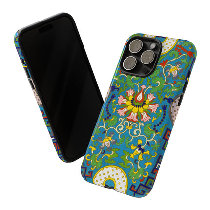 Chinese Floral Illustration by Owen Jones Phone Cases