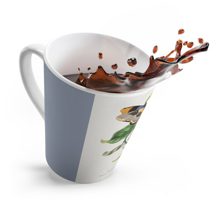Versicolored Barbet by Paul Gervais Latte Mug