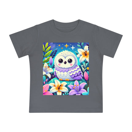Enchanted Baby Owl Baby T-Shirt – A Gentle Nighttime Dream