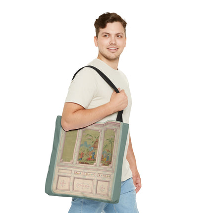 Chinoiserie scenes by Anonymous Tote Bag (AOP)