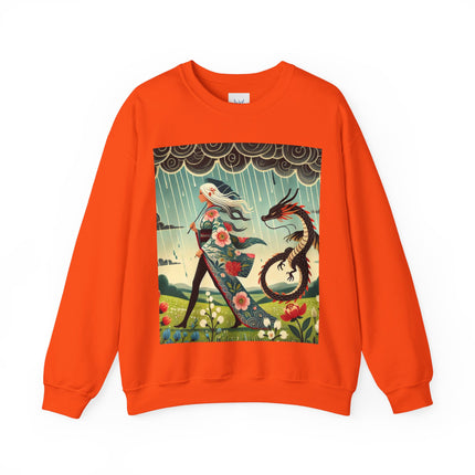 The Dragon Fairy’s Stride Heavy Blend™ Crewneck Sweatshirt