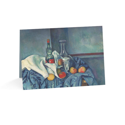 The Peppermint Bottle by Paul Cézanne Greeting Cards (1, 10, 30, and 50pcs)