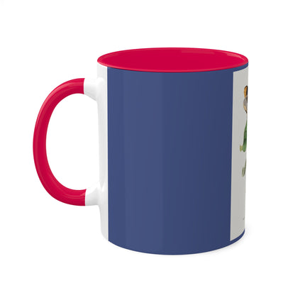 Versicolored Barbet by Paul Gervais Colorful Mugs, 11oz