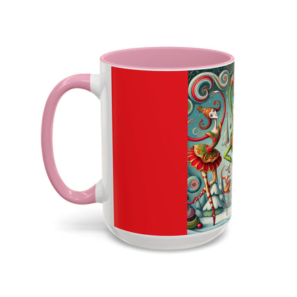 Christmas Ballet of the Absurd Colorful Mugs (11oz, 15oz)