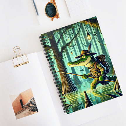 Swamp Stalker Spiral Notebook - Ruled Line