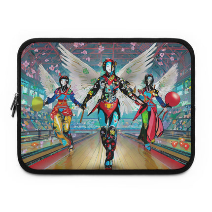 Samurai Robot Angels Laptop Sleeve