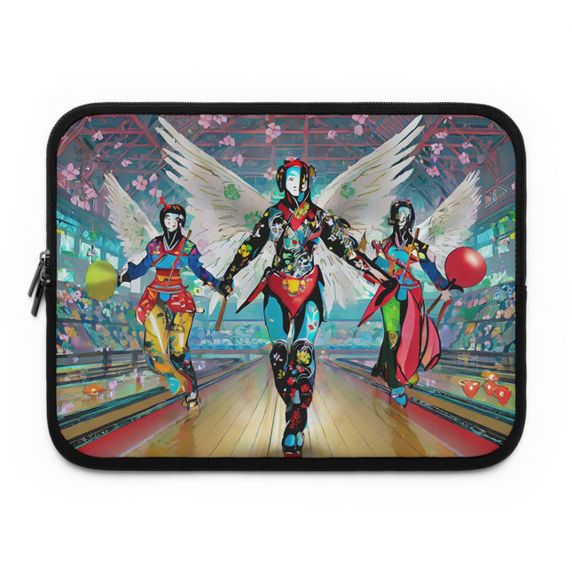 Samurai Robot Angels Laptop Sleeve