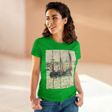Le Trieux Paul Signac Women's Midweight Cotton Tee