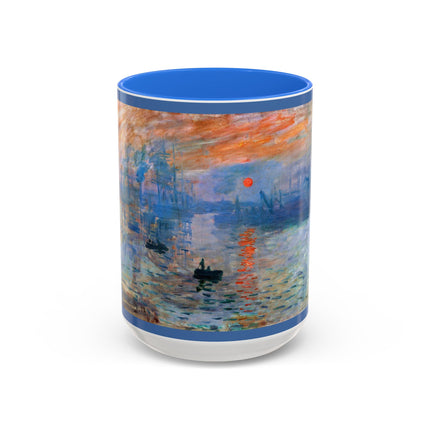 Sunrise by Claude Monet Colorful Mugs (11oz, 15oz)