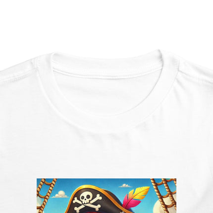 Captain Parrot and the Treasure Seas Toddler Short Sleeve Tee