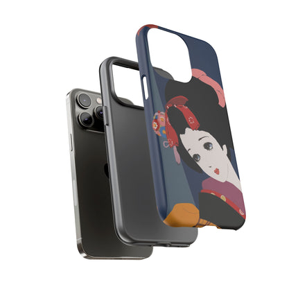 Geisha Portrait Phone Case – Elegant Beauty & Timeless Grace