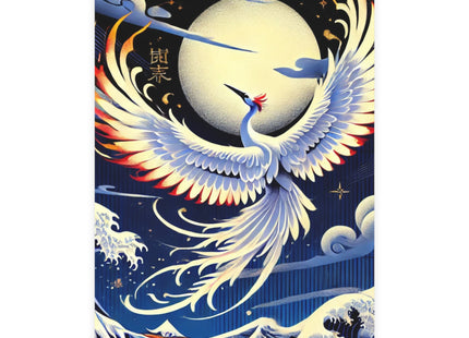 Majestic White Crane Postcards (envelopes included) - Bundles of 10, 30, 50 Pieces