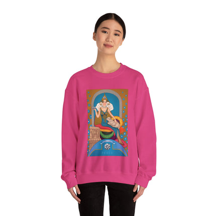 April & Diamond (from the Gem Series) by Sofia Chiostri Heavy Blend™ Crewneck Sweatshirt