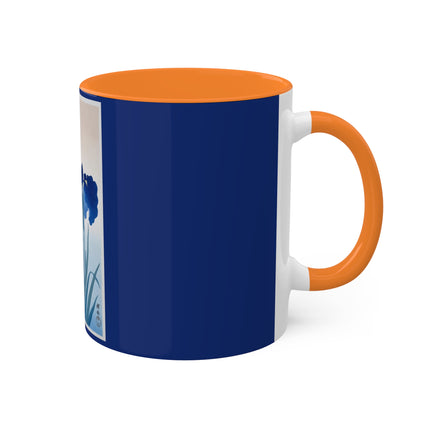 Irises by Ohara Koson Colorful Mugs, 11oz