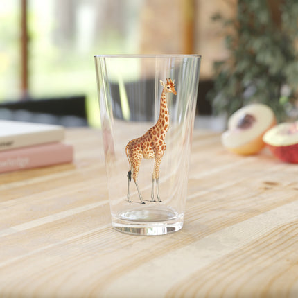Giraffe by Charles Dessalines D' Orbigny Glass, 16oz