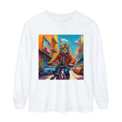 Urban Bike Ride Long Sleeve T-Shirt