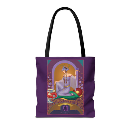 Astrology Gem Series: February & Amethyst Tote Bag