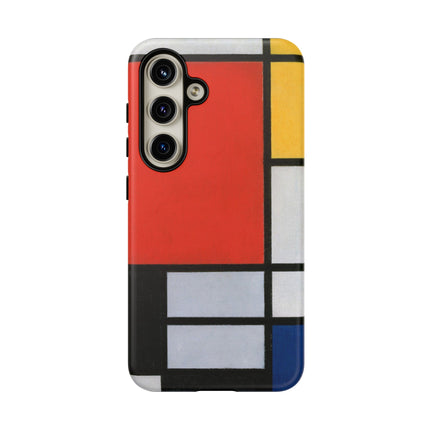 Composition with Red, Yellow, Blue, and Black by Piet Mondrian Phone Cases