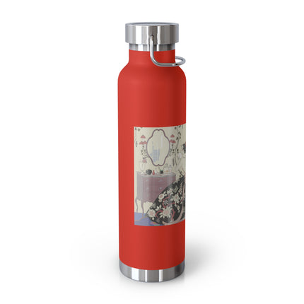 Le Grand Décolletage by George Barbier Copper Vacuum Insulated Bottle, 22oz