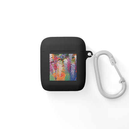 Golden Wisteria Elegance AirPods and AirPods Pro Case