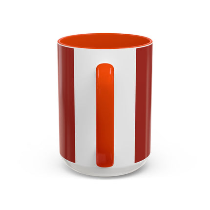 ❄️✨ The Winter Couture Promenade Colorful Mug – Art Deco Holiday Elegance