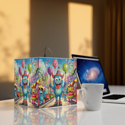 Monster Parade Madness Light Cube Lamp