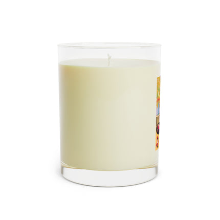 Art Deco Christmas Scented Candle - Full Glass, 11oz