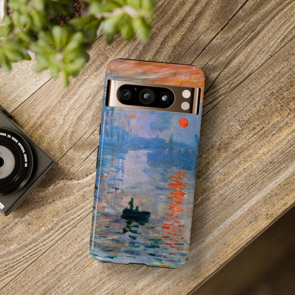 Sunrise by Claude Monet Phone Cases