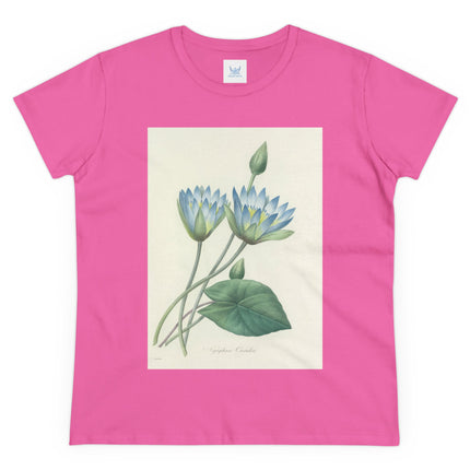 Choix des plus belles fleurs, Plate 055 by Pierre Joseph Redouté  Women's Midweight Cotton Tee