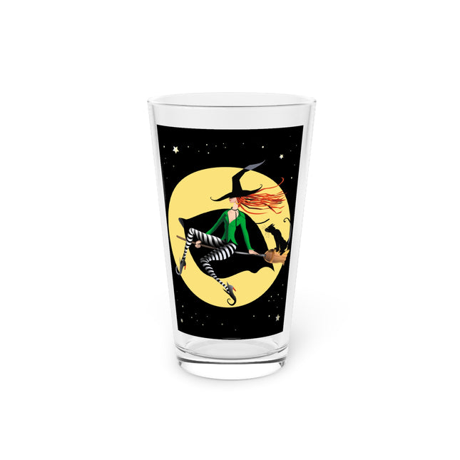 A Witch’s Moonlit Flight Glass, 16oz