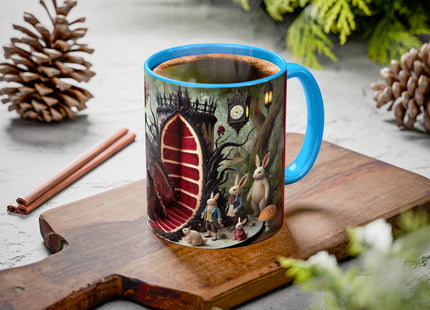 Malice in Wonderland – Gothic Halloween Colorful Mugs (11oz, 15oz)