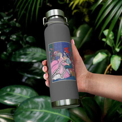 The Jealous Parrot by George Barbier Copper Vacuum Insulated Bottle, 22oz