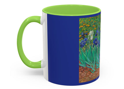 Irises by Vincent Van Gogh Colorful Mugs (11oz, 15oz)