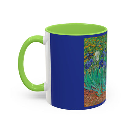 Irises by Vincent Van Gogh Colorful Mugs (11oz, 15oz)