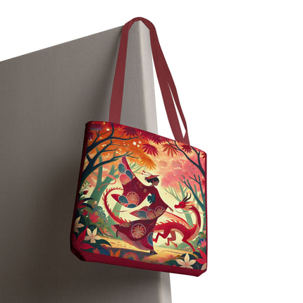 The Dragon Fairy’s Dance Tote Bag – Enchanted Grace & Spring Magic