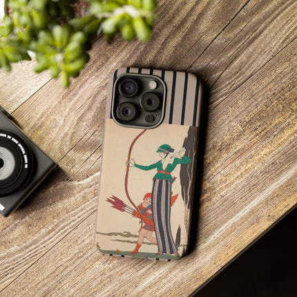 L'Arc Rouge by George Barbier Phone Cases