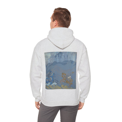 The Duel by Nicholas Roerich Unisex Heavy Blend™ Hooded Sweatshirt