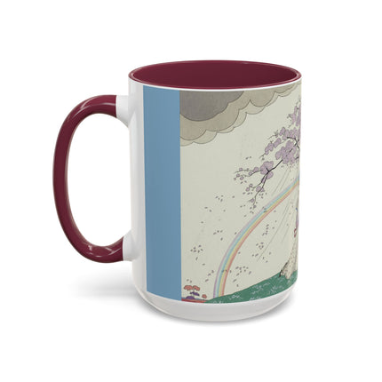 L’Arc-en-Ciel by George Barbier Colorful Mugs (11oz, 15oz)