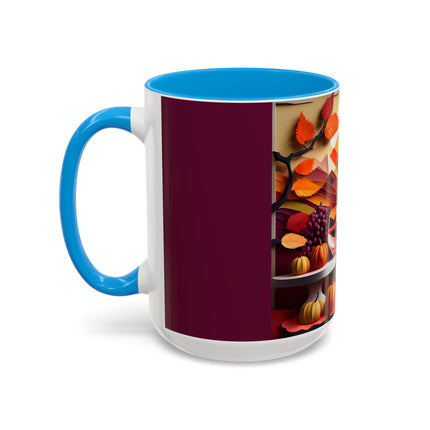 Shih Tzu at an Autumn Colorful Mugs (11oz, 15oz)