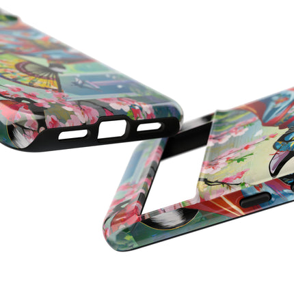 Cyberpunk Geisha Phone Cases