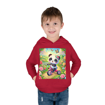 Garden Path Adventure Toddler Pullover Fleece Hoodie