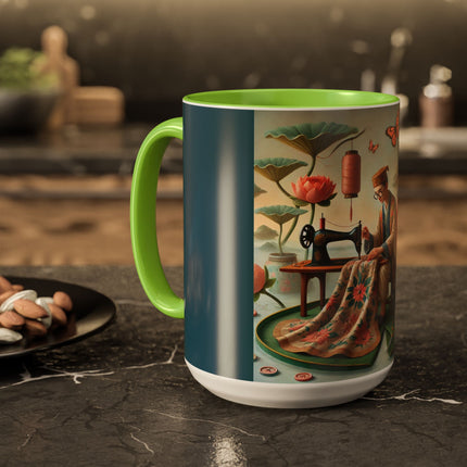 The Tailor’s Garden Colorful Mugs (11oz, 15oz)