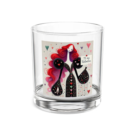 To My Valentine Rocks Glass, 10oz