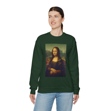 Mona Lisa by Leonardo da Vinci Unisex Heavy Blend™ Crewneck Sweatshirt