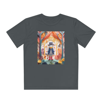 Cat in Boots in the Enchanted Forest Youth Competitor Tee