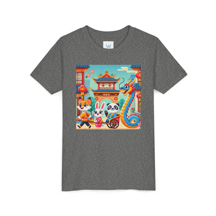 Lantern Street Dragon Parade Youth Short Sleeve Tee