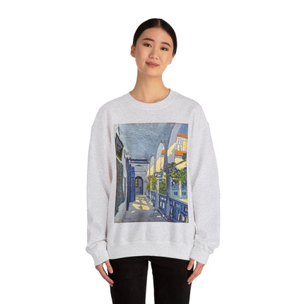Gallery of a Moroccan Riad by George Gaudion Heavy Blend™ Crewneck Sweatshirt