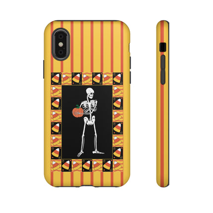 Candy Corn Skeleton Phone Cases