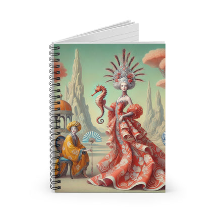 The Seahorse Court Spiral Notebook - Ruled Line